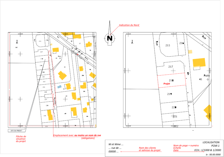 Le Plan De Situation Du Terrain : Localisez Vos Travaux ! - Plan Assistance