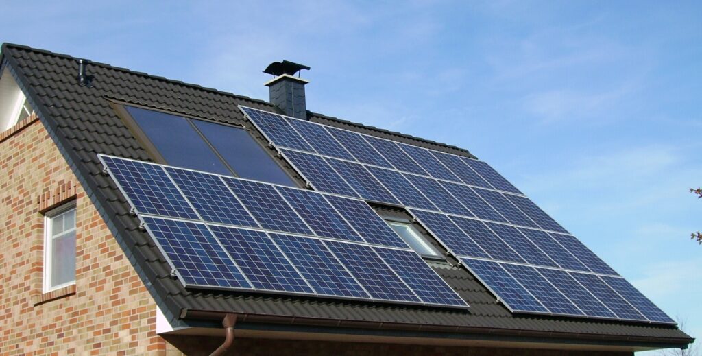 Déclaration spécifique pour les panneaux photovoltaïques