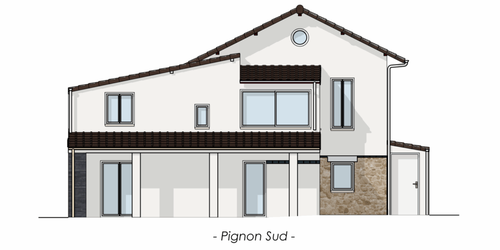 Plan des façades