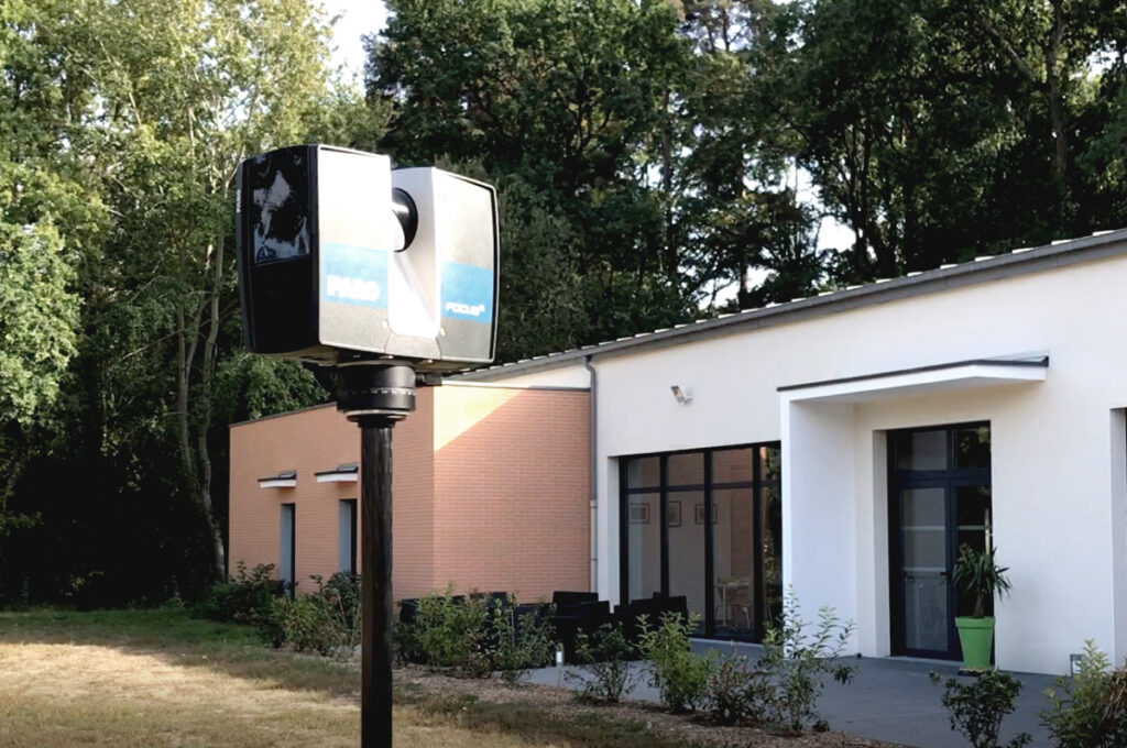 Prestations complémentaires : Relevé 3D par scanner laser