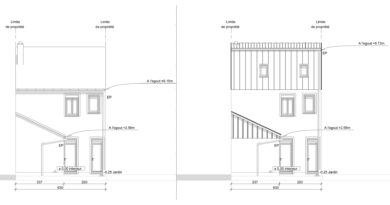Permis de construire de surélévation de toiture