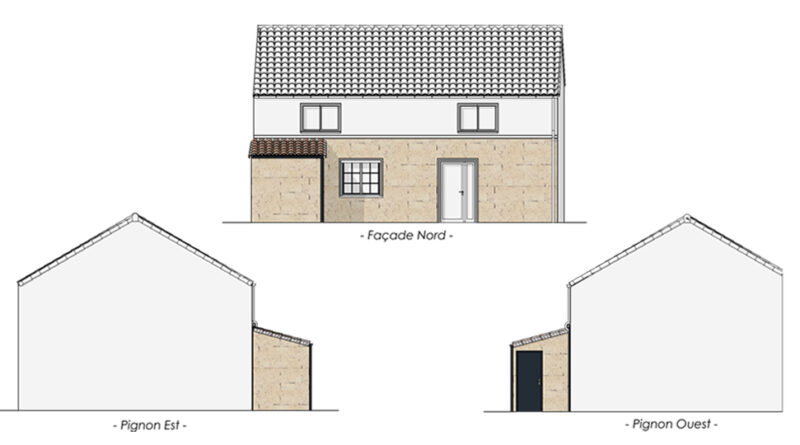 Façades futures Gironde déclaration préalable rénovation