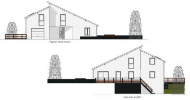 Façades futures Moselle déclaration préalable terrasse