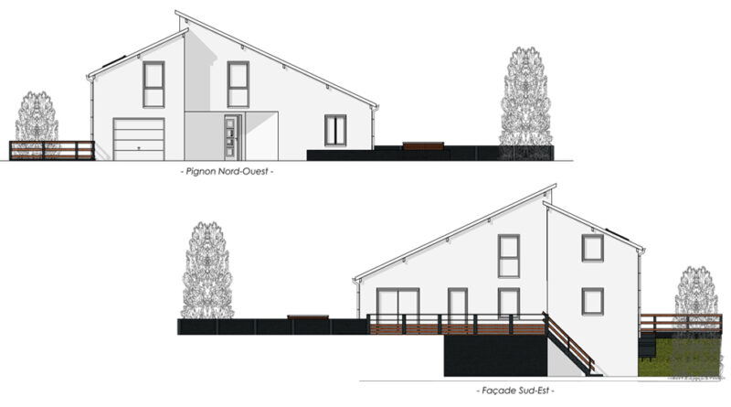 Façades futures Moselle déclaration préalable terrasse