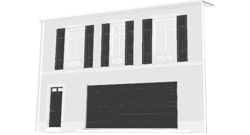 Esquisse Bouche du Rhône permis de construire de rénovation