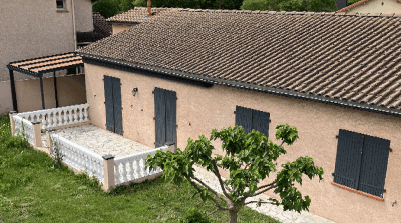 Insertion graphique Haute Garonne déclaration préalable de pergola