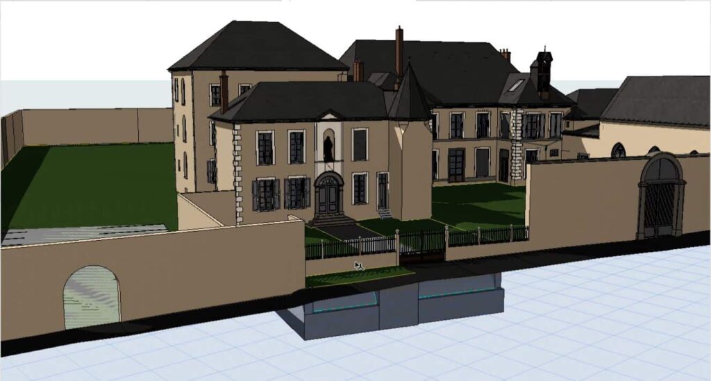 Modélisation 3D d'un bâtiment à partir d'un nuage de points