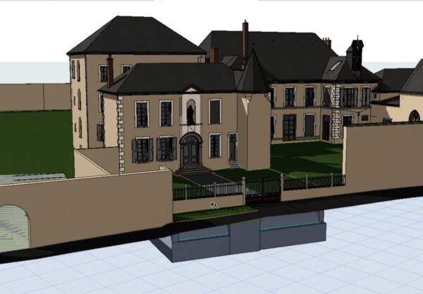 Modélisation 3D d'un bâtiment à partir d'un nuage de points