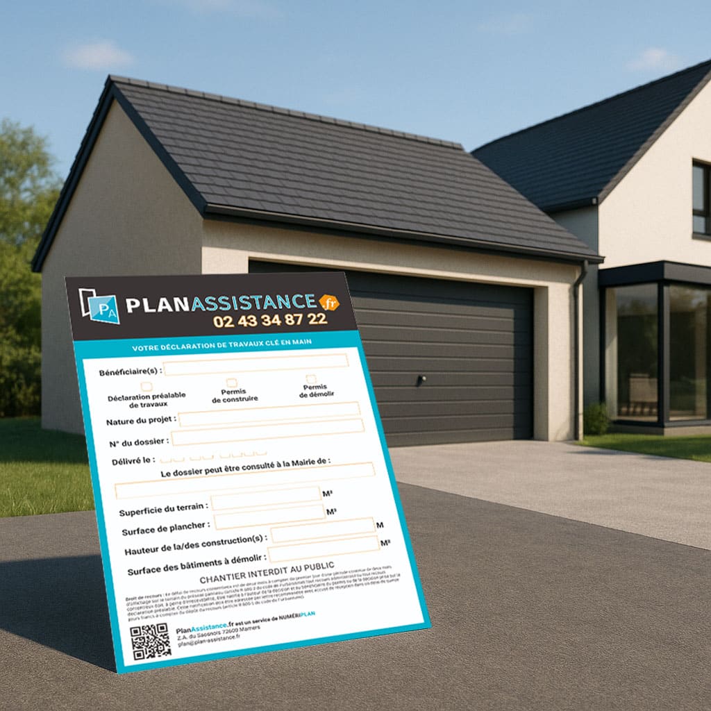 Permis de construire pour un garage