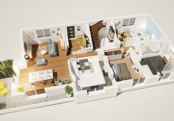 Plans maisons 3D